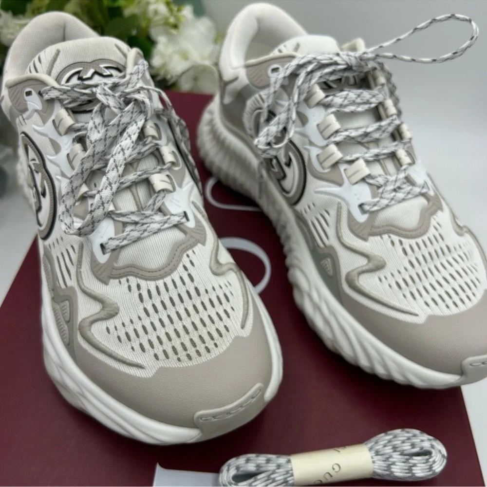 Men’s Gucci ripple splash low top sneakers size 8.5 fits 9.5 US made in Italy